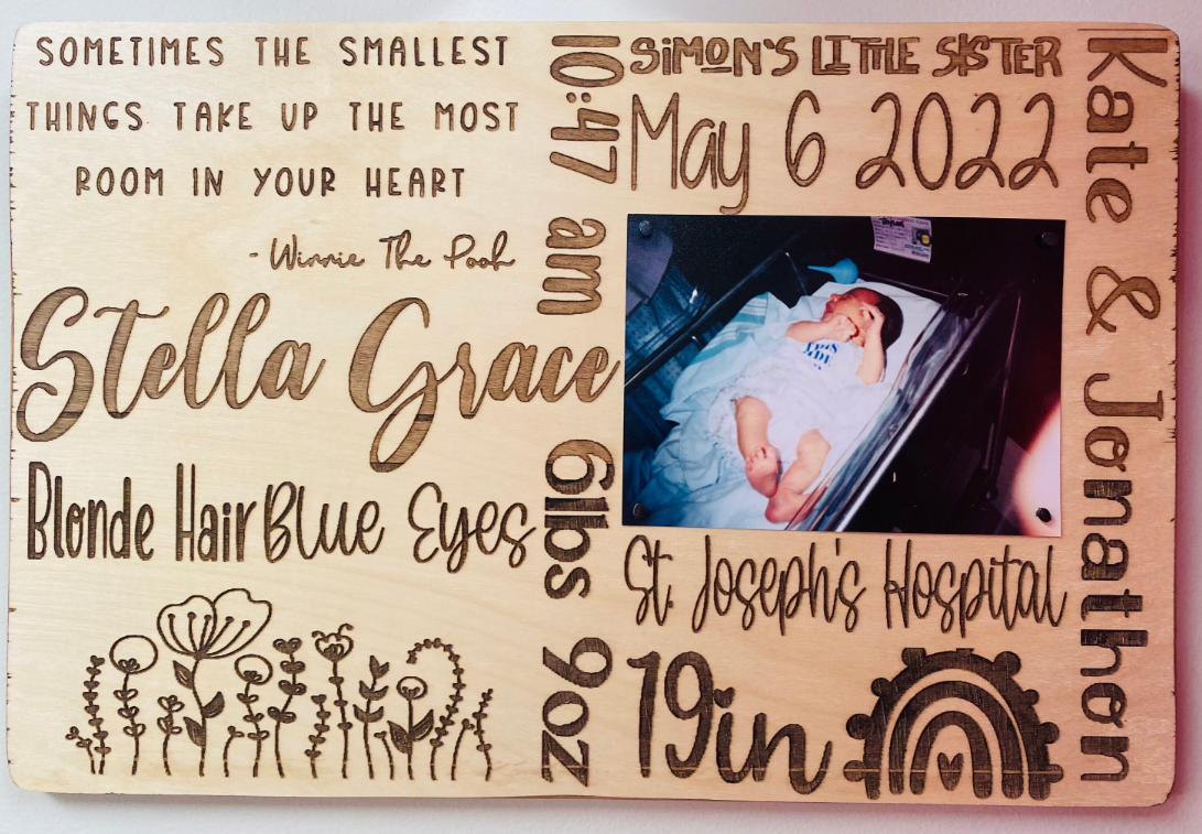 Dusty Dandelion Series - Personalized Memory Boards