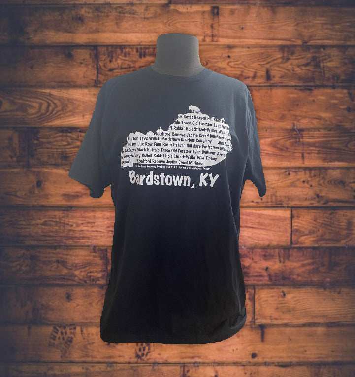 Unisex T-Shirt - Bourbon Trail Distilleries - Black
