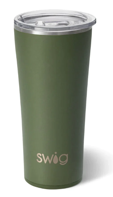 SWIG Olive Tumbler (22oz)