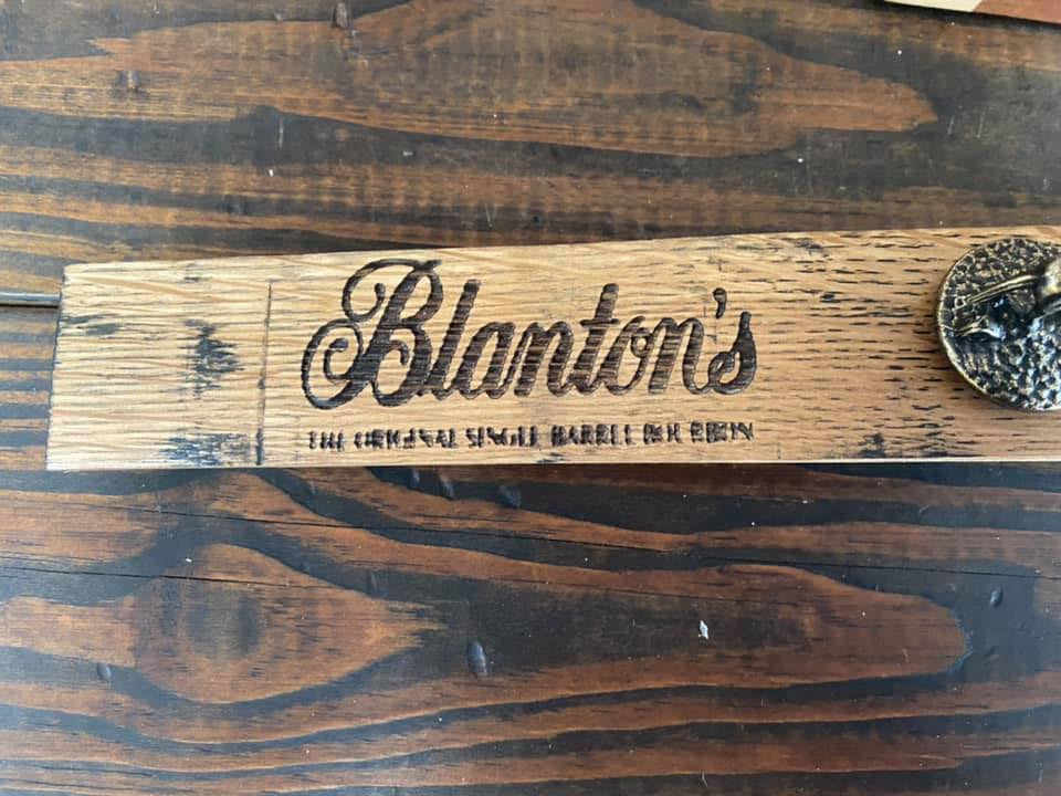 Blanton's Stopper Stave - Laser Engraved