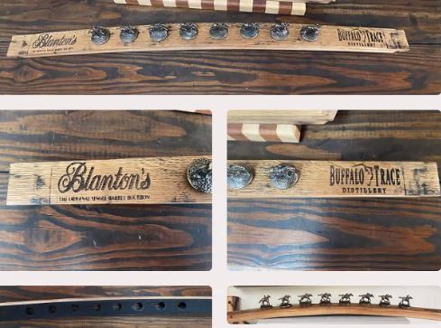 Blanton's Stopper Stave - Laser Engraved