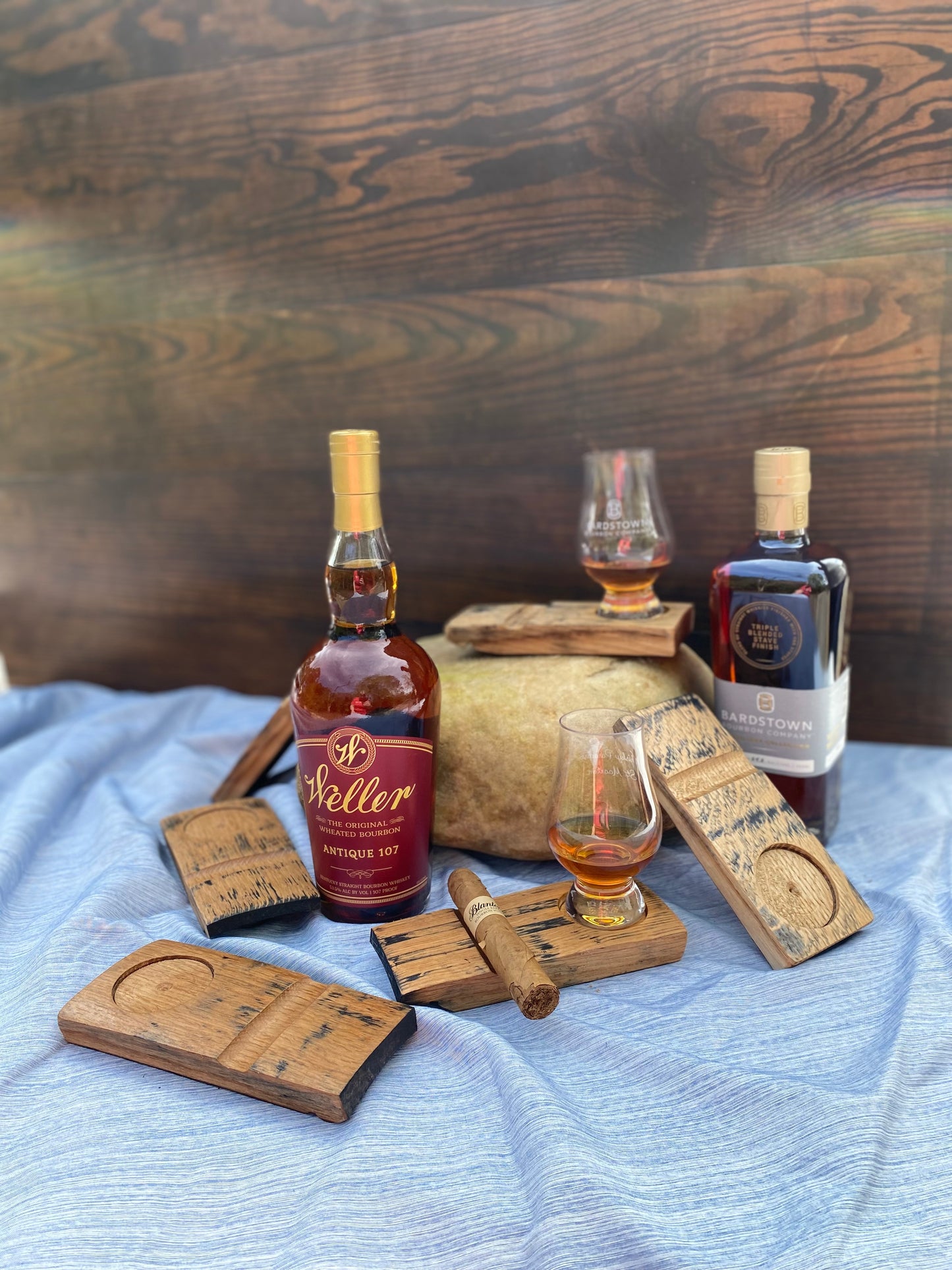 Bourbon Stave GlenCairn Holder & Cigar Rest