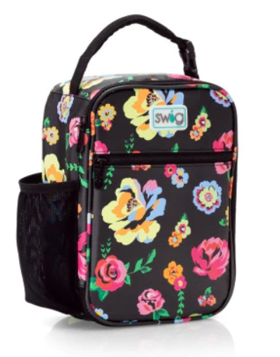 SWIG - Fleur Noir Swig Lunch Bag