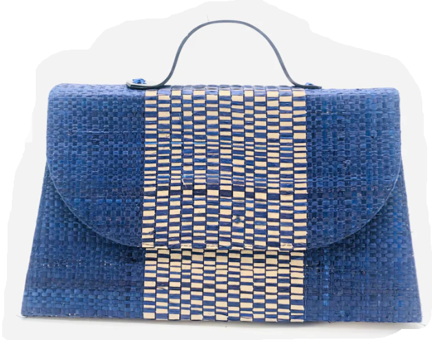 Shebobo - Wynwood Straw Handbag with Metallic Detailing - color options