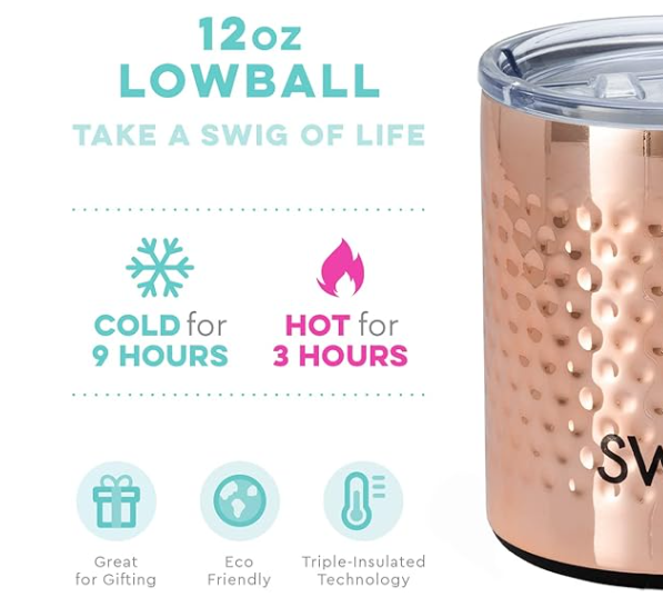 SWIG - Cocktail Club Collection 12oz Lowball Tumbler