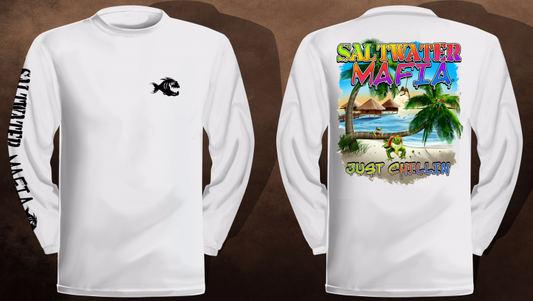 Saltwater Mafia - Just Chillin UV Protectant Crew