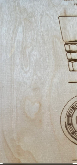 10x15 "Chill Proof Whiskey" Patent - Laser Engraved